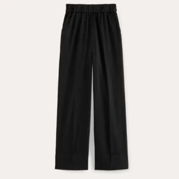 NWT Everlane The Easy Pant Pull On Black Size Medium - Picture 2 of 13